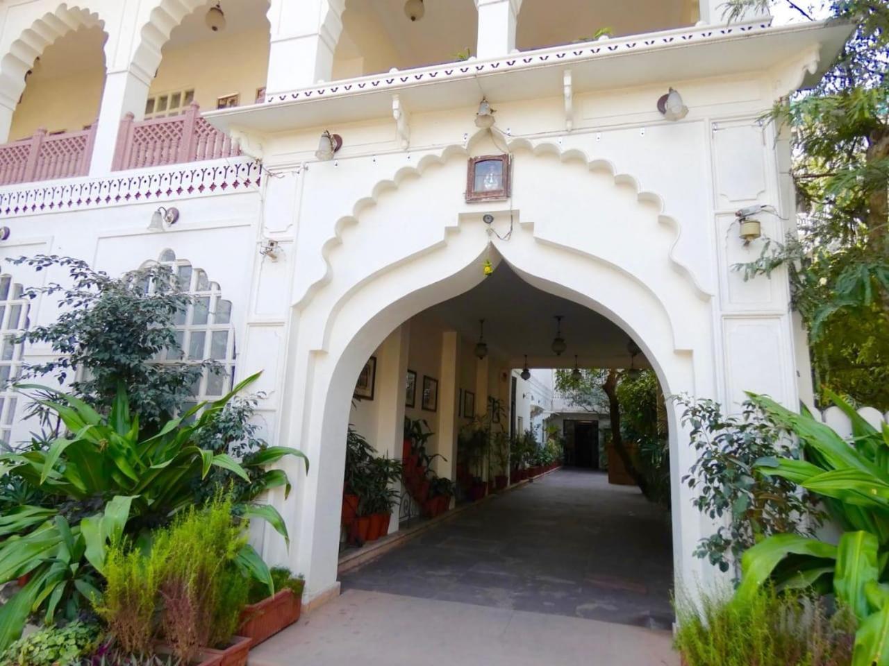 Hotel Heritage Khandwa Haveli Jaipur Exterior foto